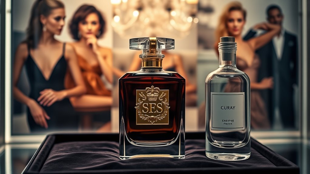 luxury branding over scent
