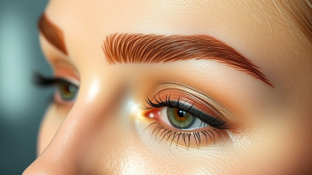 luxury brow gel features
