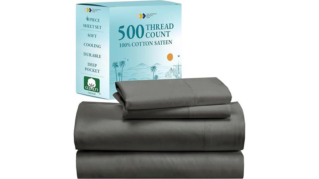 luxury cotton queen sheets