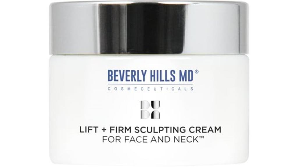 luxury facial contouring cream