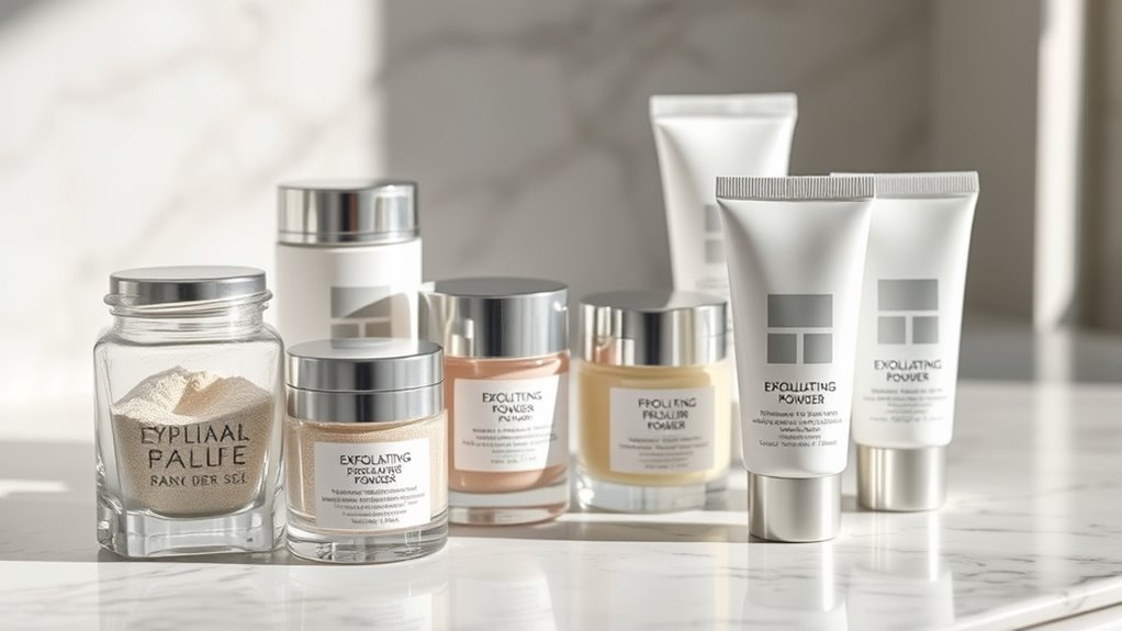 luxury facial exfoliator options