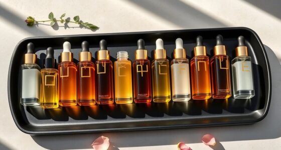 luxury non comedogenic facial oils