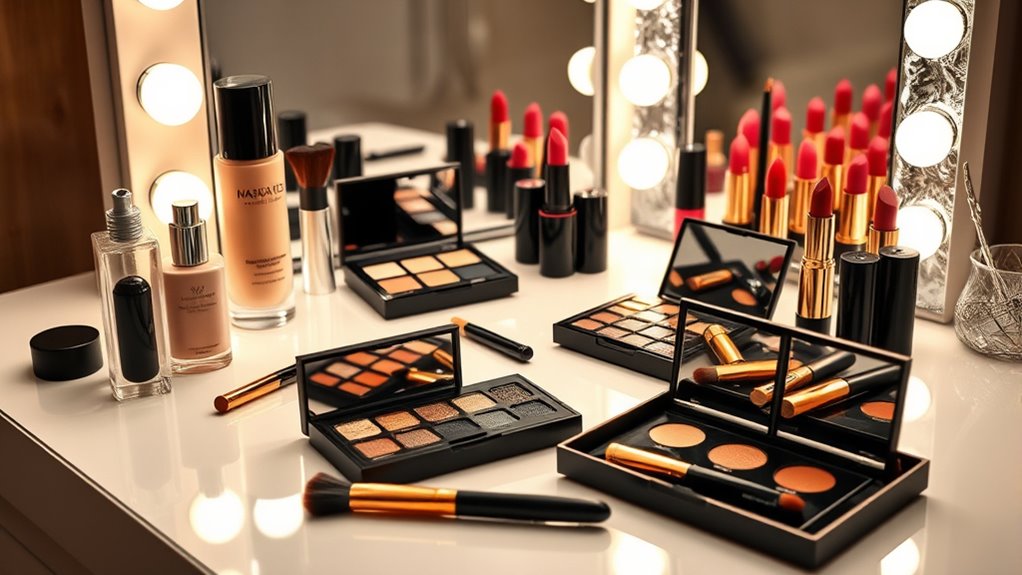 luxury professional makeup brands