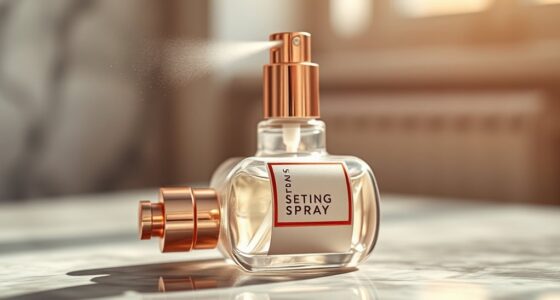 luxury setting sprays for radiance