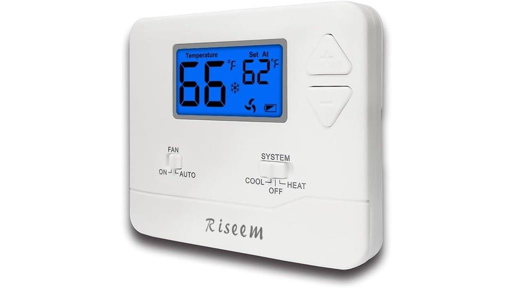 manual temperature control system