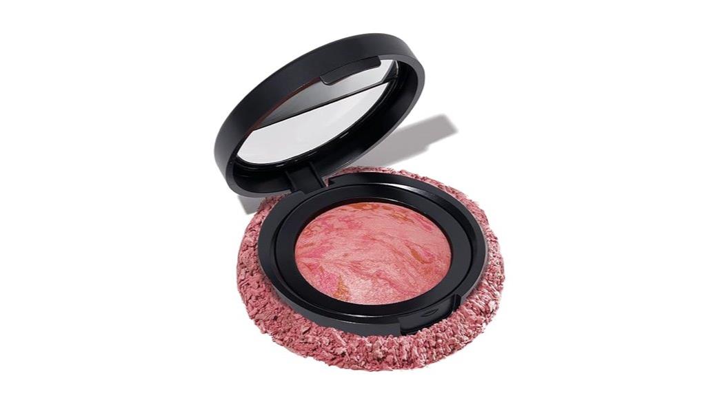 marbleized baked blush