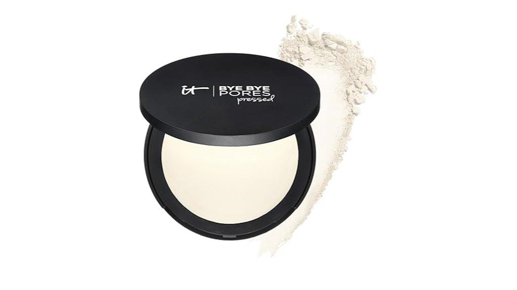 matte finish pore blurring powder