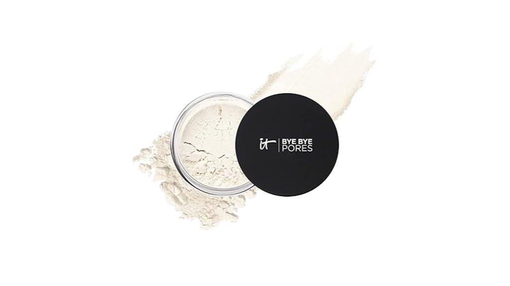 matte translucent pore blurring powder