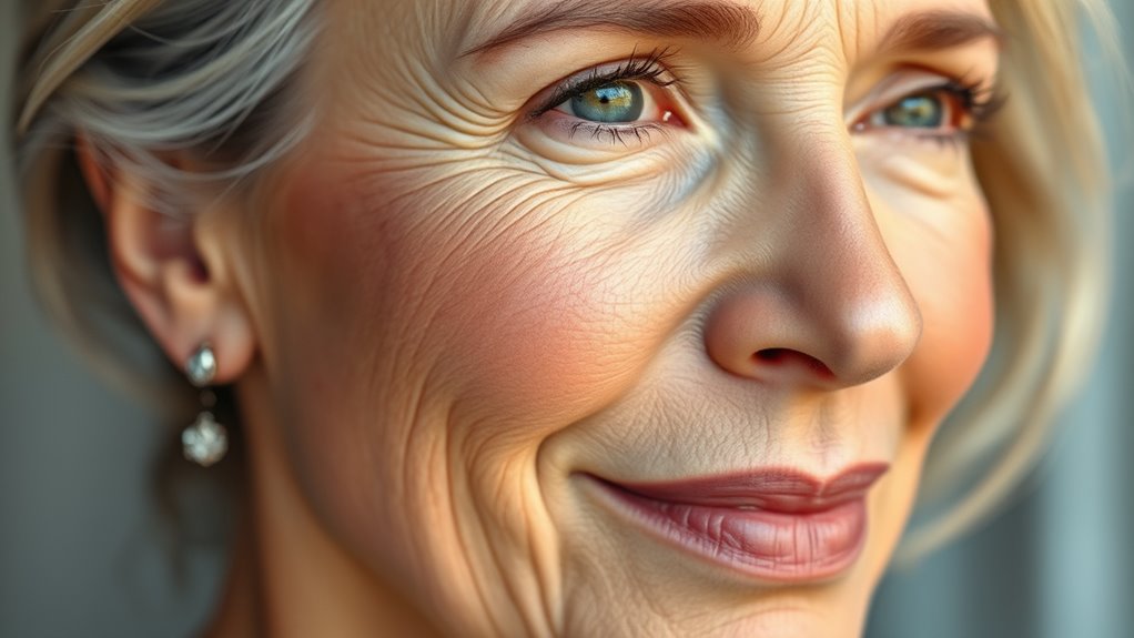 mature skin foundation selection