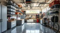 maximize garage storage space