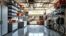 maximize garage storage space