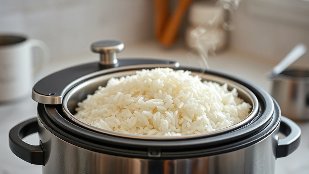measure rinse rice
