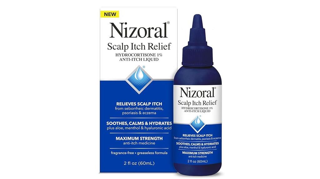 medicated scalp itch relief