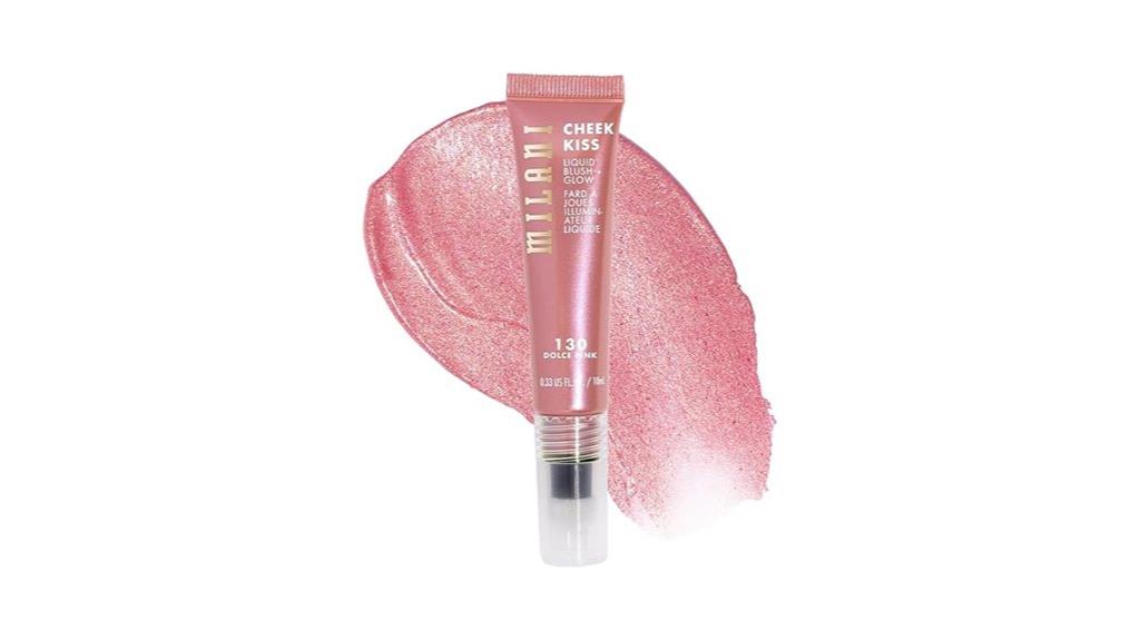 milani pink blush highlight