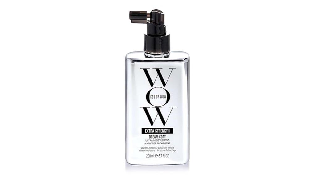 moisturizing frizz resistant hair