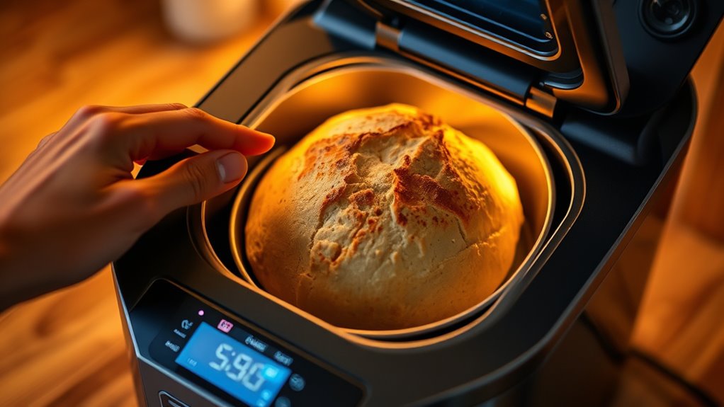 monitor dough texture closely