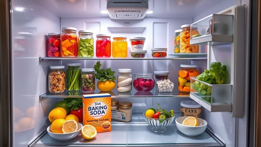 natural fridge odor elimination