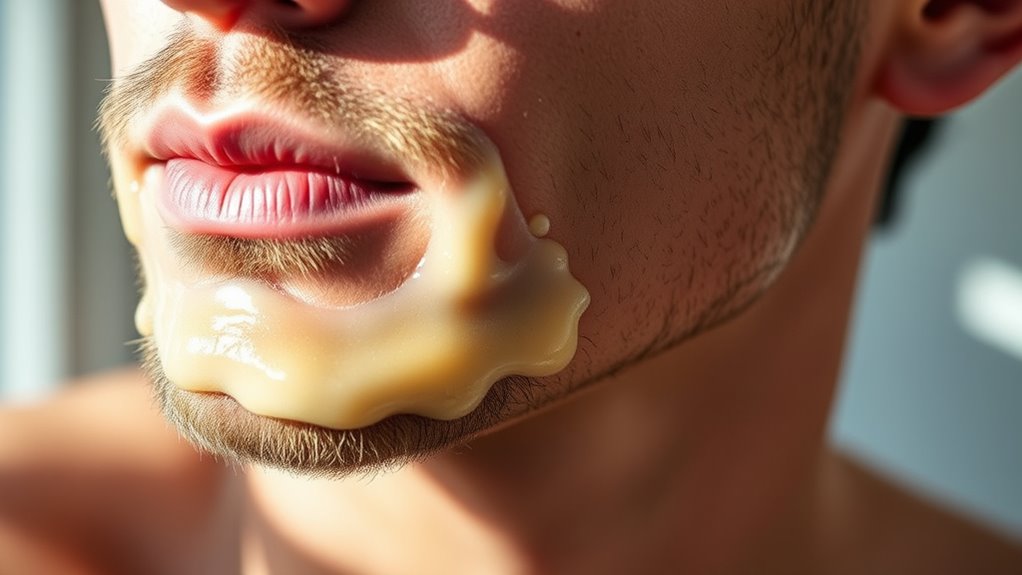 natural soothing shaving protectants