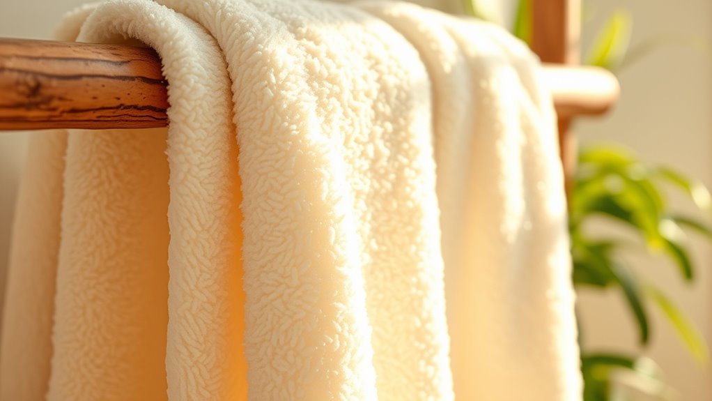 natural towel care routine