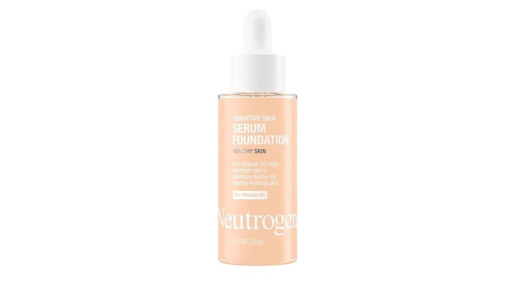 neutrogena sensitive skin foundation
