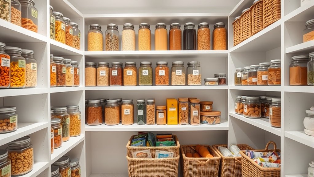 optimize pantry storage layout