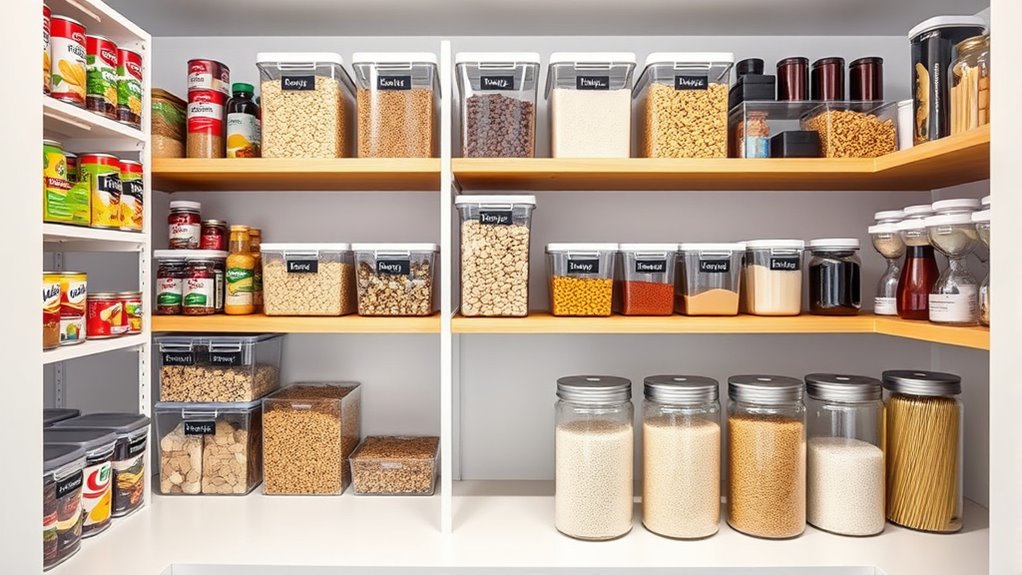 optimize pantry storage organization