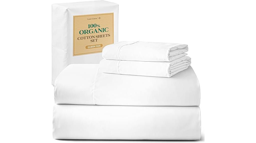 organic cotton queen sheets