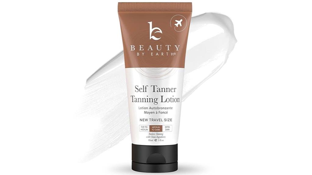 organic usa made self tanner
