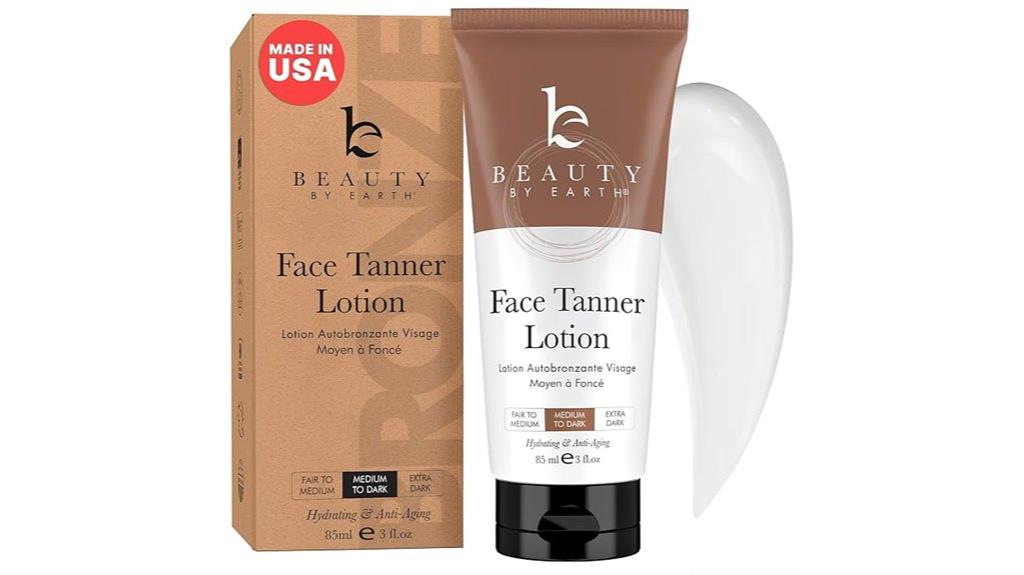 organic usa made tanning lotion