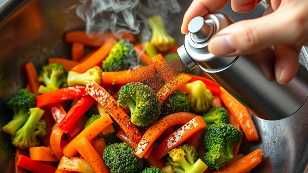 overusing seasoning mist