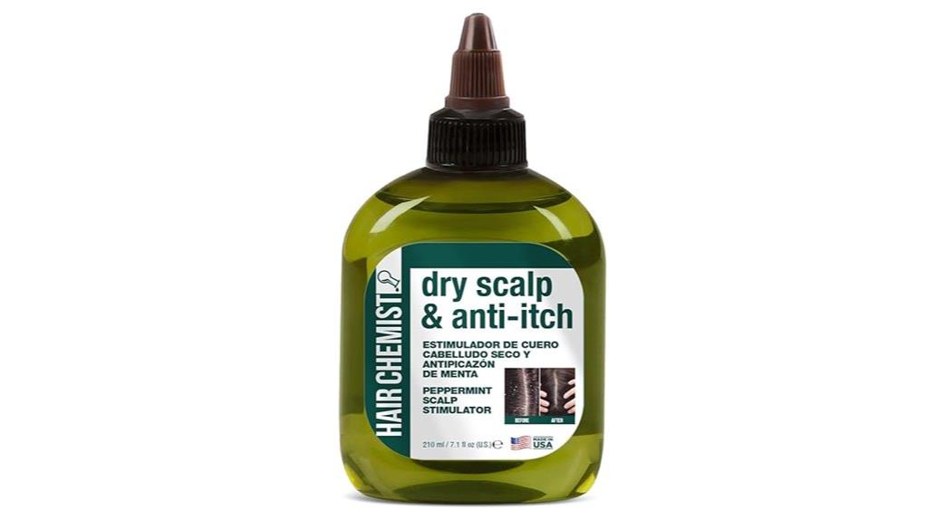peppermint scalp itch relief