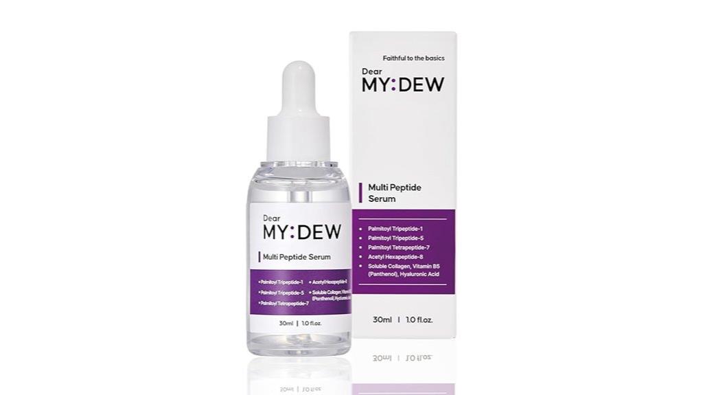 peptide serum with hyaluronic