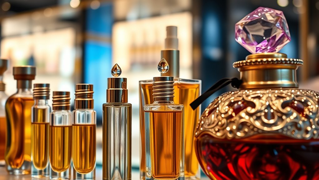 perfume concentration influences price