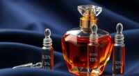 perfume strength influences cost