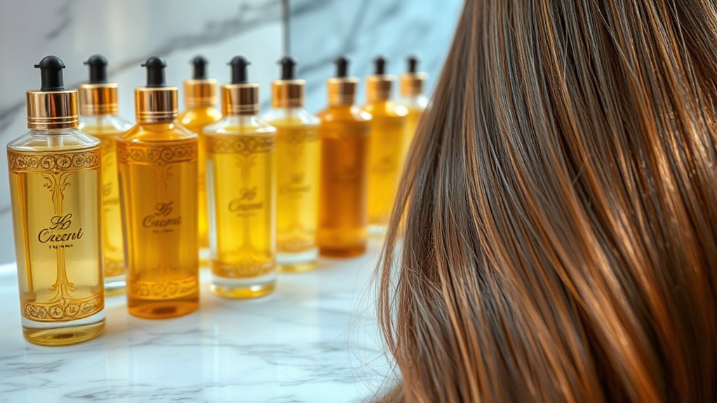 personalized hair oil selection