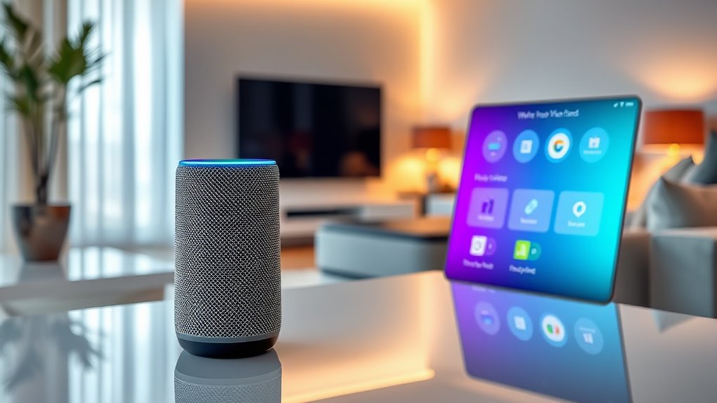 personalized voice and visual controls