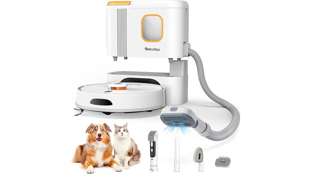 pet hair cleaning robot