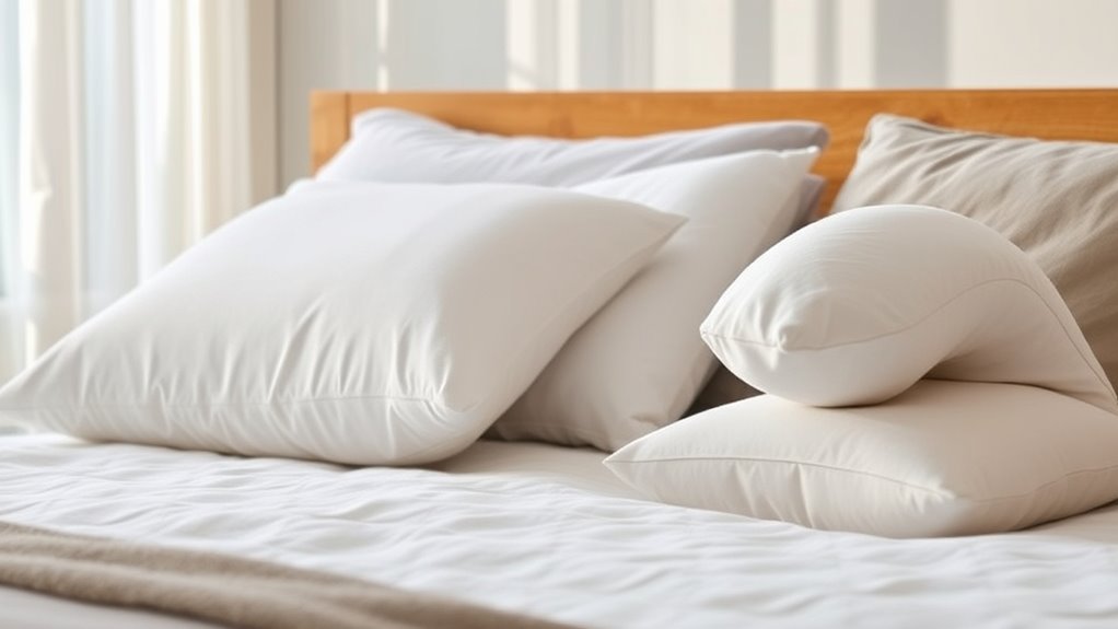 pillow support and alignment