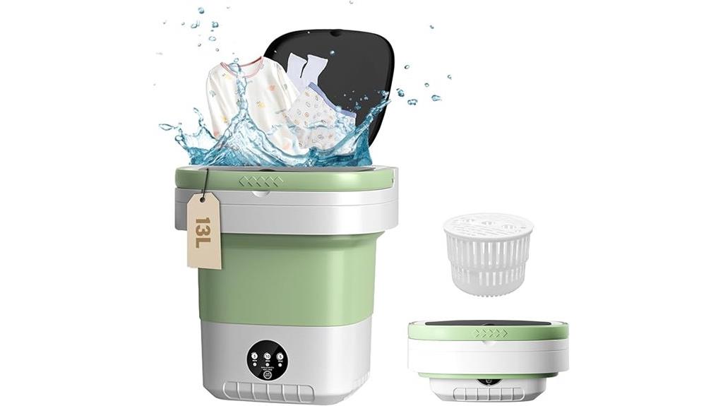 portable compact spin dryer