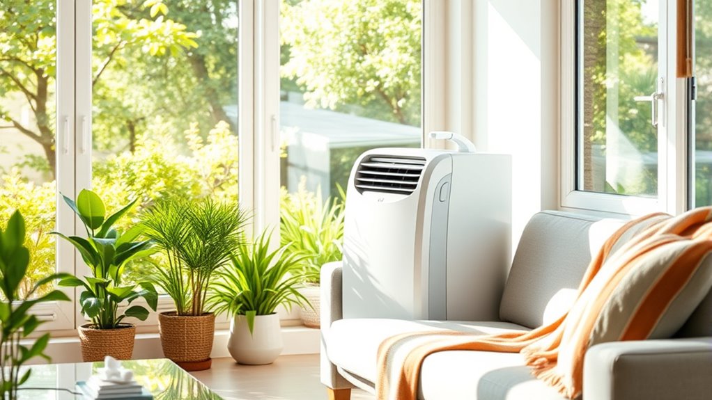 portable cooling without ducts