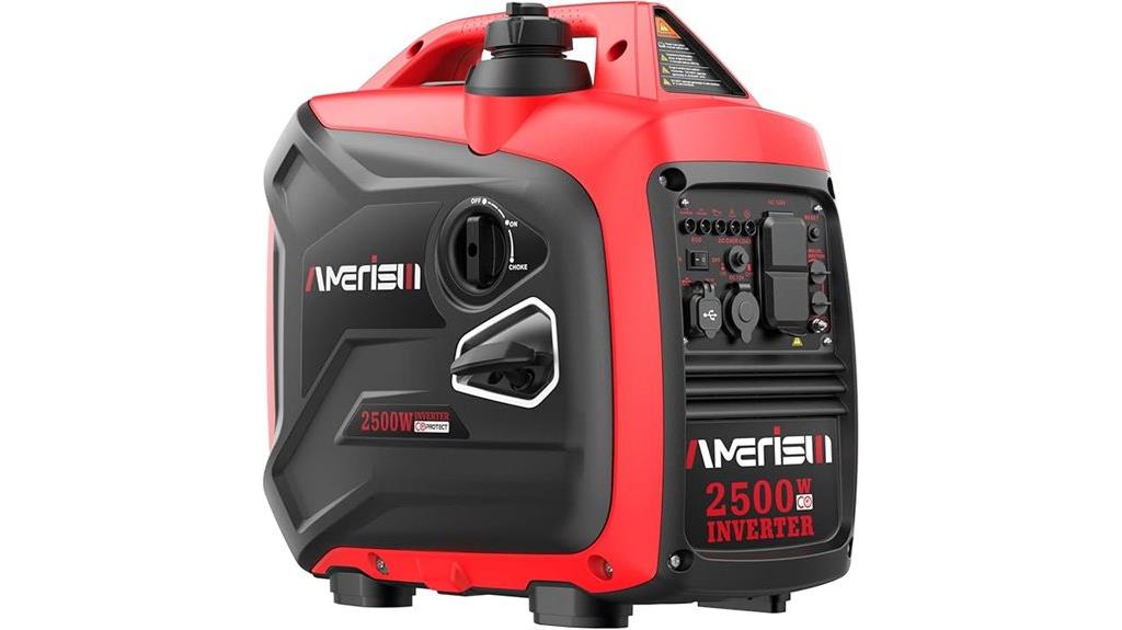 portable gas inverter generator