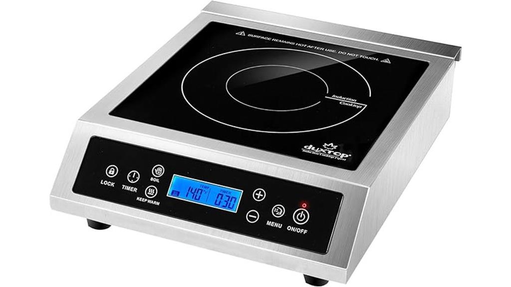 portable induction cooktop lcd