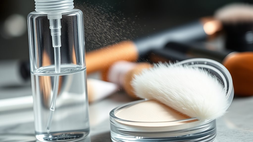 powder for matte finish