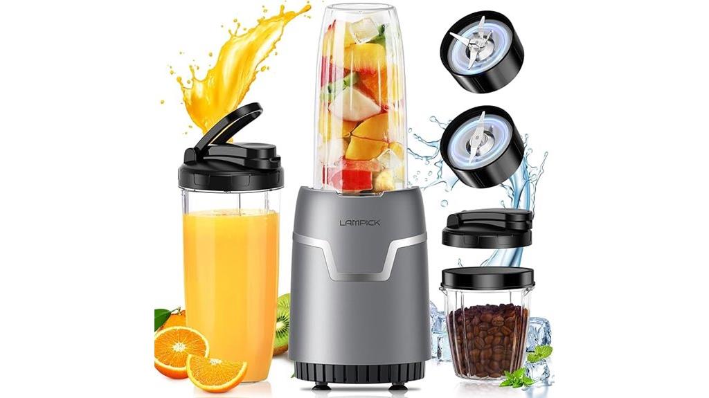 powerful 1100w smoothie blender