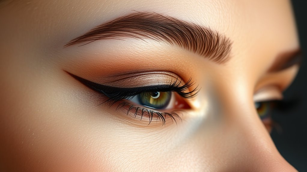 precise edges for polished makeup