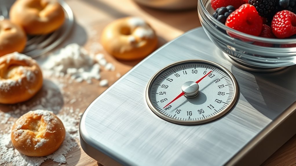 precise measuring ensures perfect baking