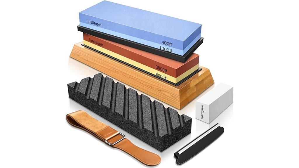 premium dual grit knife sharpeners
