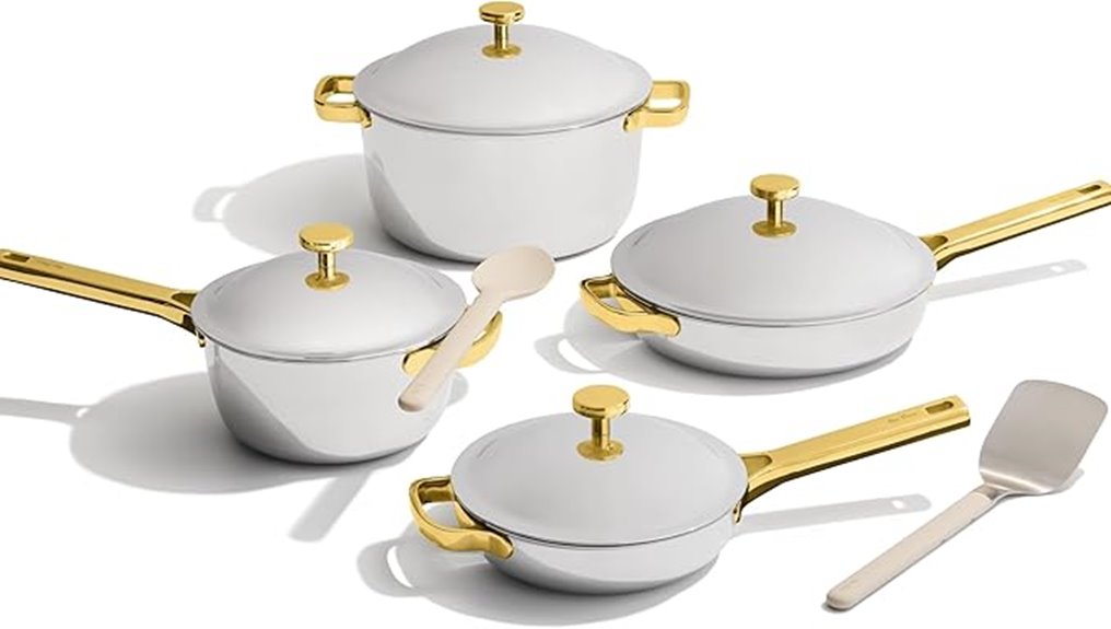 premium titanium cookware set