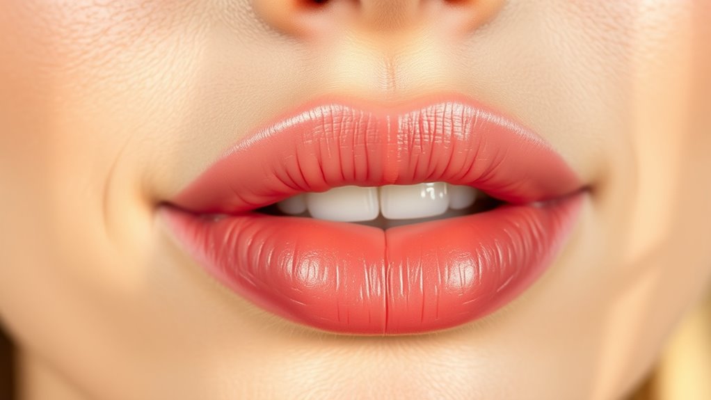 prepare lips for lipstick