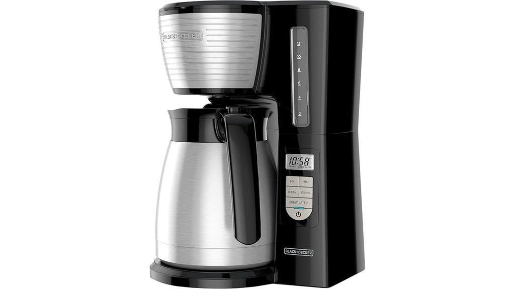 programmable 12 cup coffee maker
